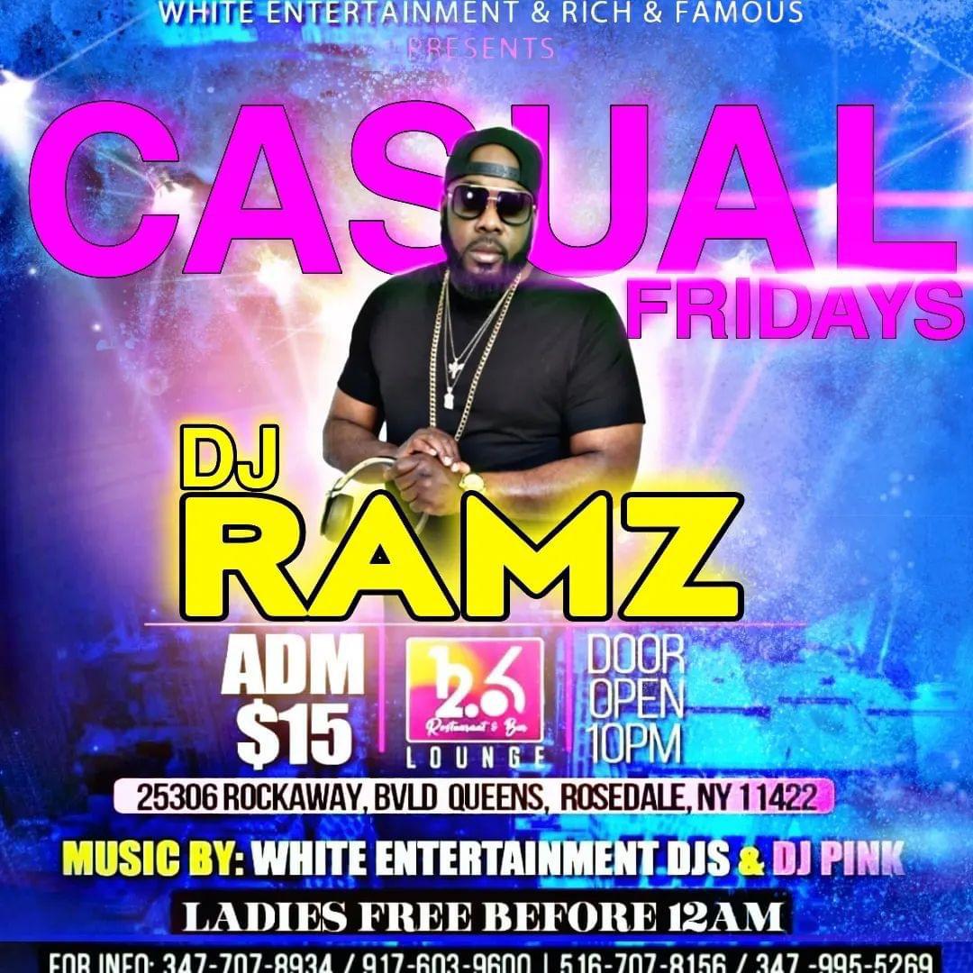 CASUAL FRIDAYS JUNE 17, 2022 12.6 LOUNGE 9HPM