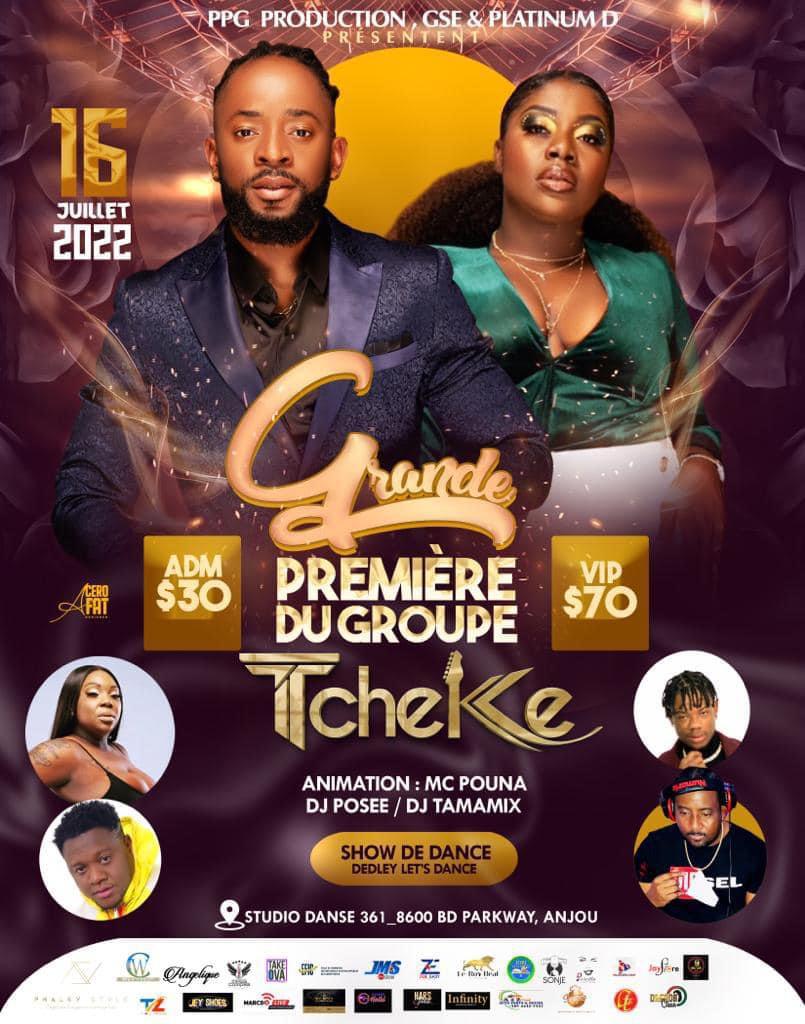 GRANDE PREMIERE DU GROUPE TCHEKE JULY 16, 2022 STUDIO DANSE