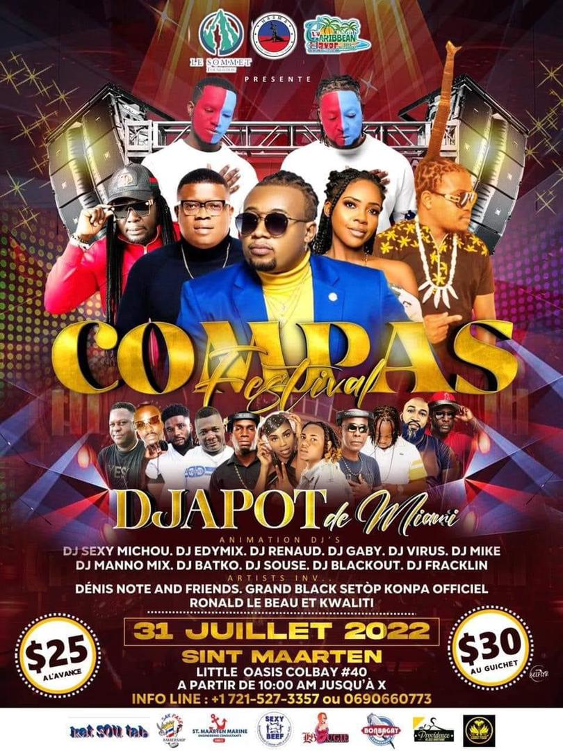 COMPAS FESTIVAL DJAPOT DE MIAMI Haiti Entertainment